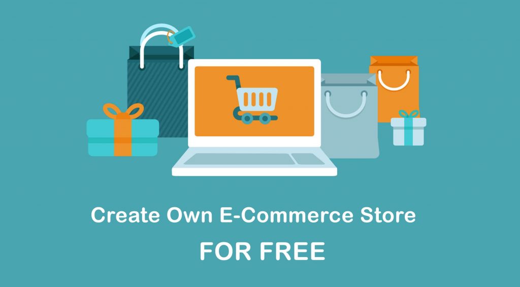 how to Create your own e-commerce website for free