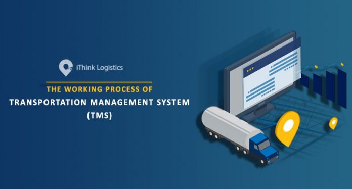 The working process of Transport Management System