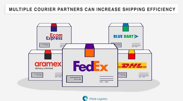 multiple courier partners can increase shipping efficiency