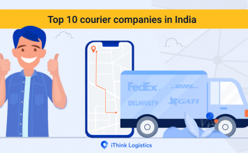 Top 10 courier companies in India